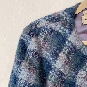 Vintage Plaid Blazer